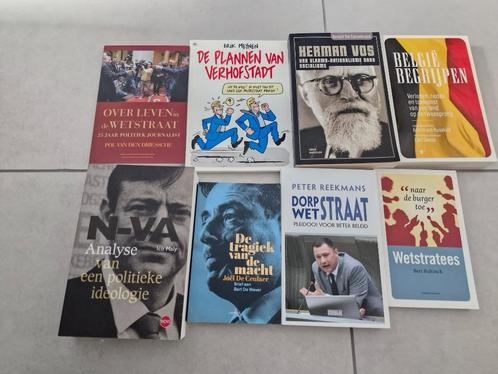 boeken politiek België, Livres, Politique & Société, Politique, Enlèvement ou Envoi