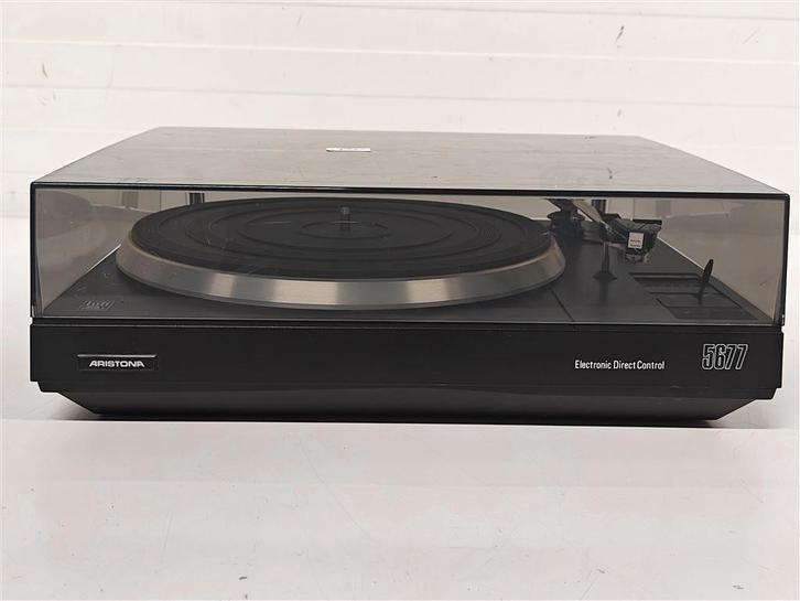 A6993 Aristona 5677 Platenspeler, TV, Hi-fi & Vidéo, Tourne-disques, Utilisé, Tourne-disque, Enlèvement ou Envoi