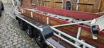 Boot trailer 3 assen met schade, Watersport en Boten, Ophalen, Gebruikt, 9 meter of meer, Overige typen