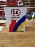 oude lege multigrade ok oliekan, Verzamelen, Blikken, Verzenden, Gebruikt, Overige, Overige merken