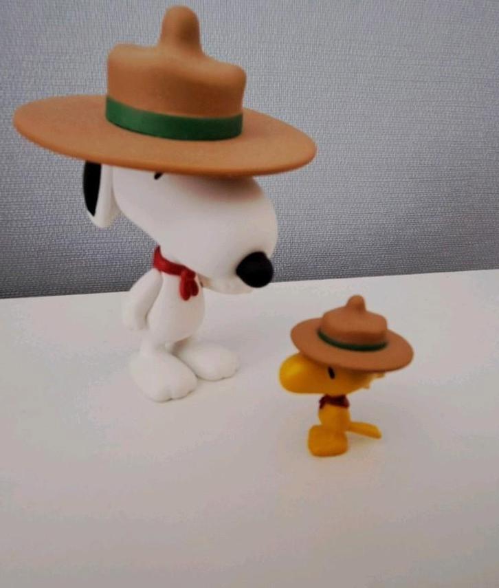 Snoopy en Woodstock, Verzamelen, Poppetjes en Figuurtjes, Zo goed als nieuw, Ophalen of Verzenden