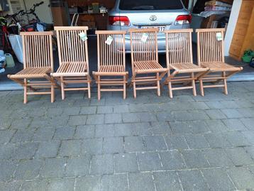 Nieuwe tuinstoelen  beschikbaar voor biedingen