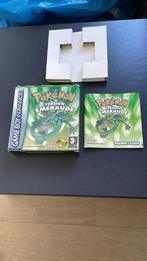 Pokemon emerald doos en boekje, Games en Spelcomputers, Games | Nintendo Game Boy, Ophalen of Verzenden, Gebruikt