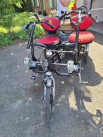 vanRaam fun2go duofiets met charmante rieten bagagekist, Fietsen en Brommers, Fietsen | Driewielfietsen, Ophalen, Gebruikt, Van raam fun2go