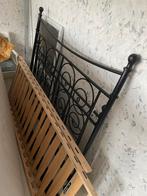 Bed ikea, Huis en Inrichting, Slaapkamer | Bedden, Ophalen, Gebruikt, Zwart, Twijfelaar