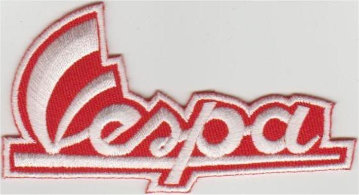 Vespa stoffen opstrijk patch embleem #20, Motoren, Accessoires | Overige, Nieuw, Verzenden