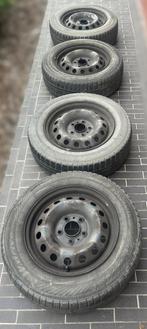 4 Wielen, stalen velgen met banden, Auto-onderdelen, Ophalen, Gebruikt, 16 inch, Band(en)
