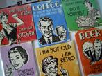 6 Retro magneten, Verzamelen, Verzenden, Huis en Inrichting
