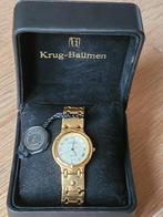 Schitterend tof heren horloge 1x gedragen van Krug Baumen (g, Comme neuf, Autres marques, Acier, Montre-bracelet