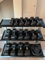 Hex Dumbbell Rack tot 45kg, Sport en Fitness, Ophalen, Zo goed als nieuw, Dumbbell