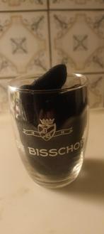 GLAASJE DE BISSCHOP  LEUPEGEM OUDENAARDE, Ophalen, Zo goed als nieuw, Bierglas