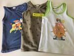 3 onderhemdjes waaronder 1 van Piet Piraat, 1 met 1 dino's e, Kinderen en Baby's, Kinderkleding | Maat 104, Gebruikt, Ophalen of Verzenden