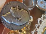 Belgian silver medaille, Timbres & Monnaies, Pièces & Médailles, Argent, Enlèvement ou Envoi