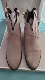 Bottines courtes Tamaris daim/40 - style Santiags, Tamaris, Beige, Lage of Enkellaarzen, Nieuw