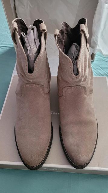 Bottines courtes Tamaris daim/40 - style Santiags beschikbaar voor biedingen