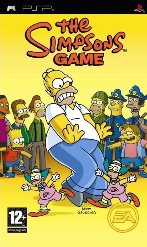 The Simpsons Game, Consoles de jeu & Jeux vidéo, Jeux | Sony PlayStation Portable, Utilisé, Plateforme, 1 joueur, À partir de 12 ans