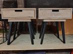 Set nachtkastjes (outlet), Ophalen, Nieuw, Hout