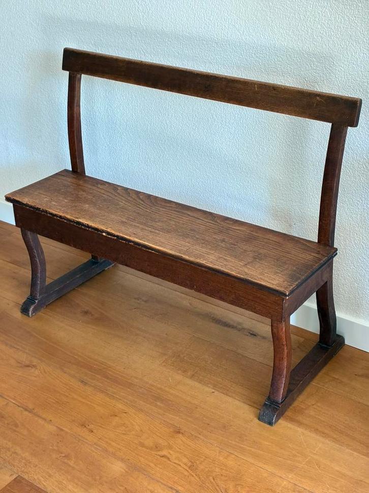 Eiken kerkbank, Antiek en Kunst, Antiek | Meubels | Stoelen en Sofa's, Ophalen