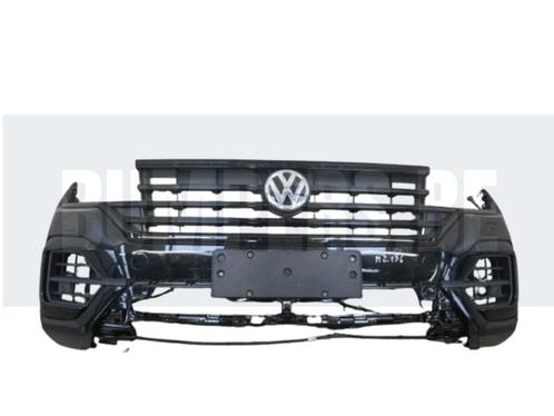 Bumper Volkswagen VW Touareg 3 III R-Line 760 18- Rline Voor, Auto-onderdelen, Carrosserie, Bumper, Voor, Gebruikt, 6 maanden garantie