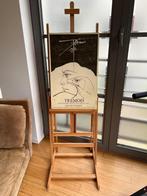 Verstelbare houten ezel, Hobby en Vrije tijd, Schilderen, Ophalen, Zo goed als nieuw, Ezel
