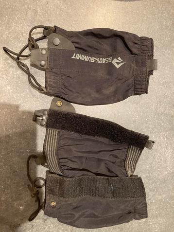 Gaiters SeaToSummit S/M maat 37-42 zwart, Vakantie, Vakantie | Sportief en Actief
