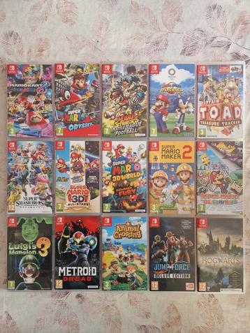 Verschillende Switch games te koop. beschikbaar voor biedingen