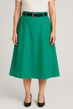 Basler lange rok - groen groene met riem - Nieuw 42 L eu, Ophalen of Verzenden, Nieuw, Maat 42/44 (L), Groen