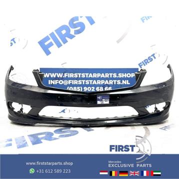 W204 AMG voorbumper PDC A2048853725 zwart wit grijs 2007-201 beschikbaar voor biedingen