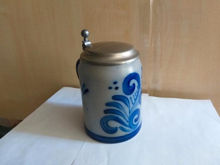 ATLAS COPCO mok van steengoed (zeldzaam), Antiek en Kunst, Antiek | Keramiek en Aardewerk, Ophalen of Verzenden