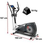 Vélo elliptique - i.Quantum - système d'inertie de 20 kg -, Sport en Fitness, Ophalen, Zo goed als nieuw, Crosstrainer