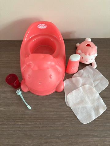 Baby Annabell toiletje / potje set en tandenborstel beschikbaar voor biedingen