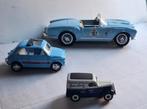 3 modelauto's Lancia Aurelia Spyder - Fiat 500- Fordson, Verzamelen, Ophalen of Verzenden, Gebruikt, Auto's