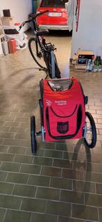 Hondenfietskar, Fietsen en Brommers, Fietsaccessoires | Aanhangwagens en Karren, Ophalen, Minder dan 20 kg, Opvouwbaar, Nieuw