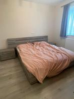 Bedframe 160x200+twee nachtkastjes, Ophalen, Zo goed als nieuw