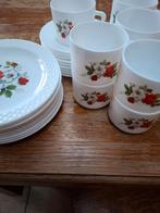 Arcopal koffietassen, ondertassen en dessertborden, Ophalen