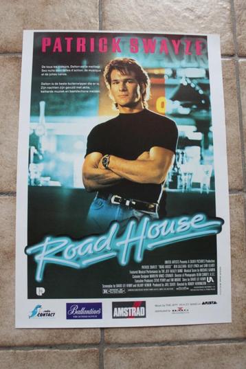 Filmaffiche Patrick Swayze Road House 1989 filmposter beschikbaar voor biedingen