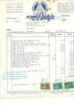 Ancienne facture 1951, Utilisé, Enlèvement ou Envoi