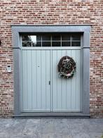 Dubbele voordeur, Doe-het-zelf en Bouw, Deuren en Vliegenramen, Ophalen, Gebruikt, 120 cm of meer, Buitendeur