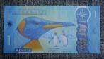 Antarctica 2015 UNC Polymer biljet van 1 dollar, Verzenden, Overige landen, Setje