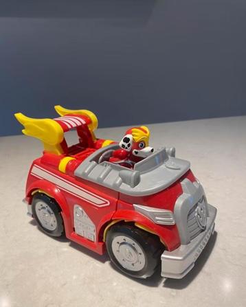 Paw Patrol - transformeerbare brandweerwagen Marshall beschikbaar voor biedingen