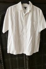 Chemise Homme Courtes Manches Blanche H&M  Taille L., Kleding | Heren, Overhemden, Ophalen, Zo goed als nieuw, Wit, H&M