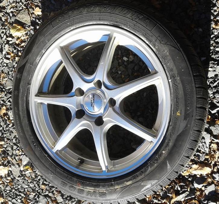 jantes et pneus 17, Auto-onderdelen, Banden en Velgen, Band(en), Winterbanden, 17 inch, 225 mm, Personenwagen, Nieuw, Ophalen