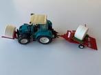 siku - fendt 412 met wikkelaar - holland farmer, Hobby & Loisirs créatifs, Enlèvement, Comme neuf, Tracteur et Agriculture, SIKU