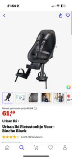 Fiets Stoeltje Voor Kinderzit Urban Iki 15kg 3M-3J, Fietsen en Brommers, Fietsaccessoires | Fietsstoeltjes, Voetsteuntjes, 0 t/m 18 kg