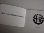 Alfa Romeo boekje, Boeken, Auto's | Folders en Tijdschriften, Alfa Romeo, Ophalen of Verzenden, Zo goed als nieuw