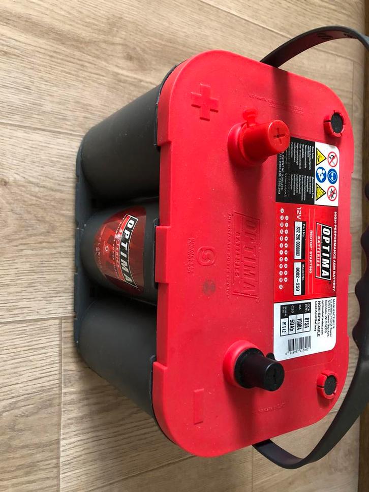 Optima Redtop RT S 4,2 12V AGM Batterij, Auto-onderdelen, Accu's en Toebehoren, Ophalen
