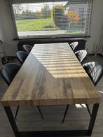 Set 2 kasten en bijpassende houten tafel, Antiek en Kunst, Ophalen