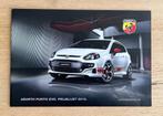 Abarth Punto Evo prijslijst BE-NL 2010 brochure, Comme neuf, Autres marques, Enlèvement ou Envoi