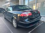 Saab 9-3 2.0i cabrio in goede staat, Auto's, Saab, Cabriolet, Zwart, Leder, Bedrijf
