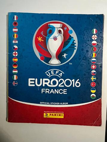 UEFA EURO2016 France Panini stickerboek beschikbaar voor biedingen